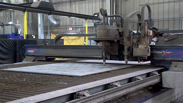 Processing carbon steel plate